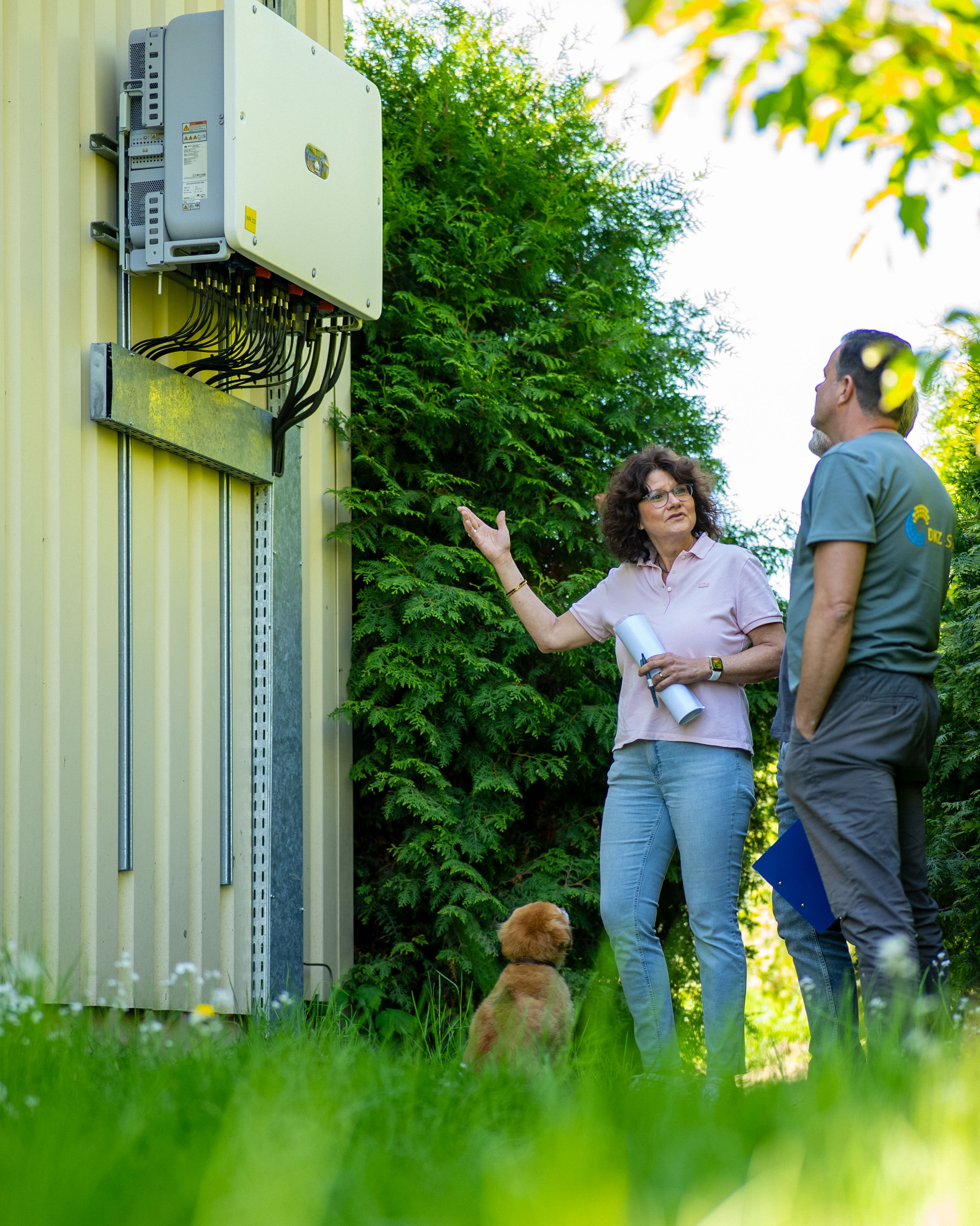 Hochwertige Solaranlage-Installation